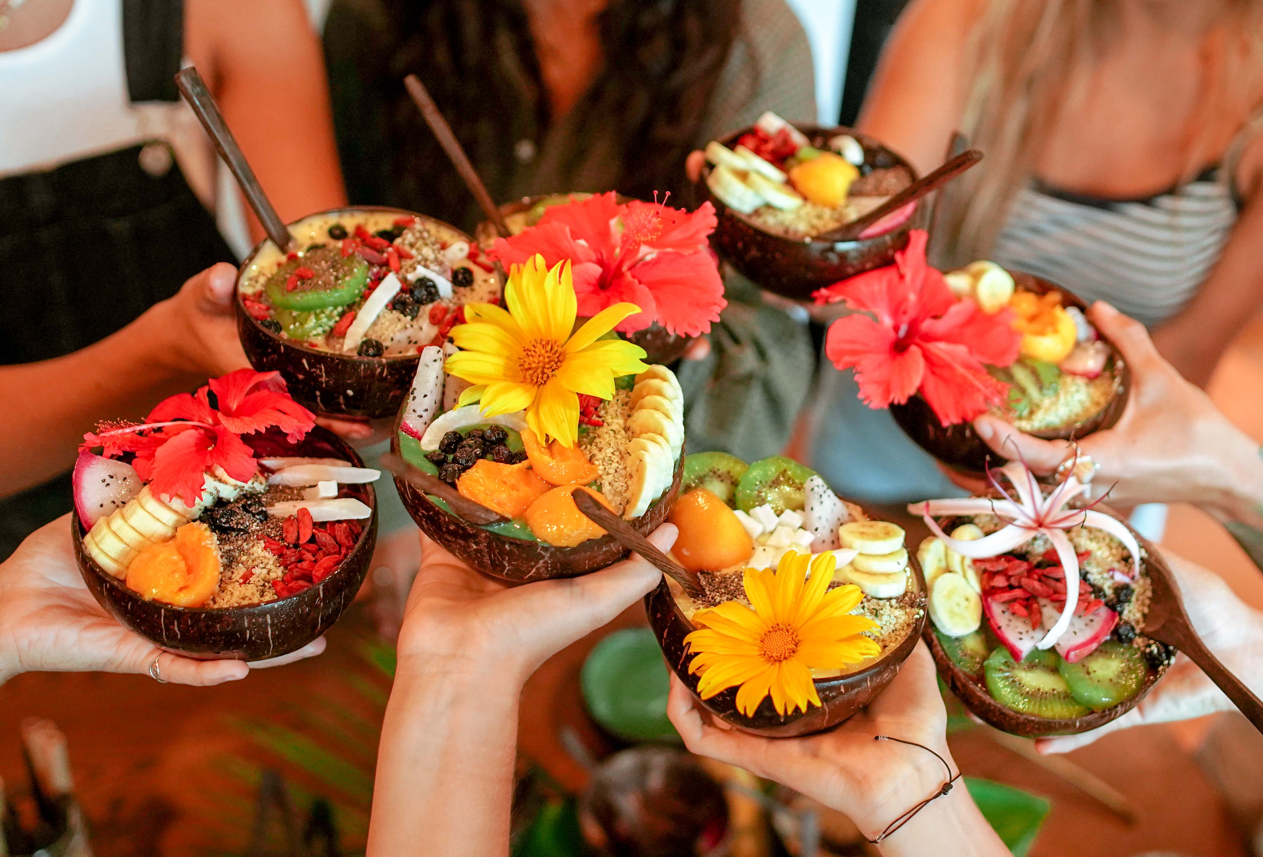 Coco Bowls makes the highest quality organic, all-natural, coconut bowls, wooden cutlery, bamoo straws, and other eco-accessories for smoothie bowls and more. We are constantly on the hunt for the best smoothie bowl recipes and eco-living inspiration! 