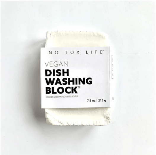 Dish Washing Block | 6oz - Coco Bowls | Organic Coconut Bowls | Bamboo Straws | Zero Waste Goods